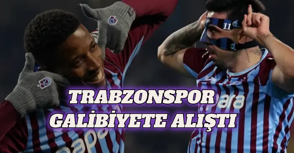 TRABZONSPOR 8 AY SONRA ART ARDA 2 MAÇTA  GALİP GELDİ